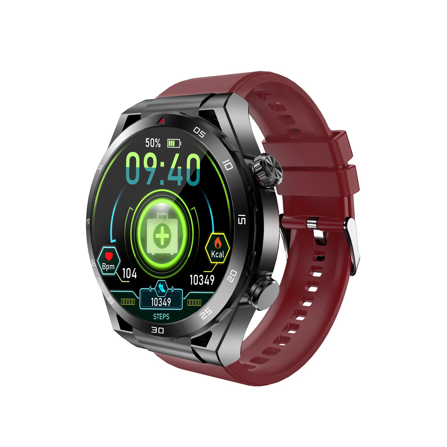 Montre technologies avancées ECG et PPG