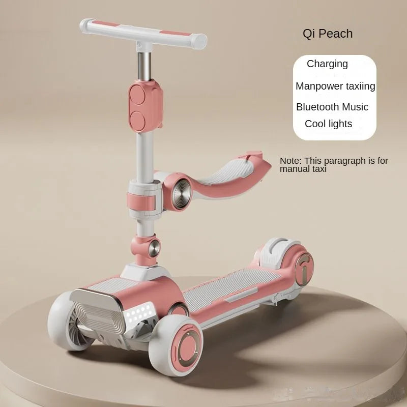 Trottinette électrique enfant de 4 à 8 ans