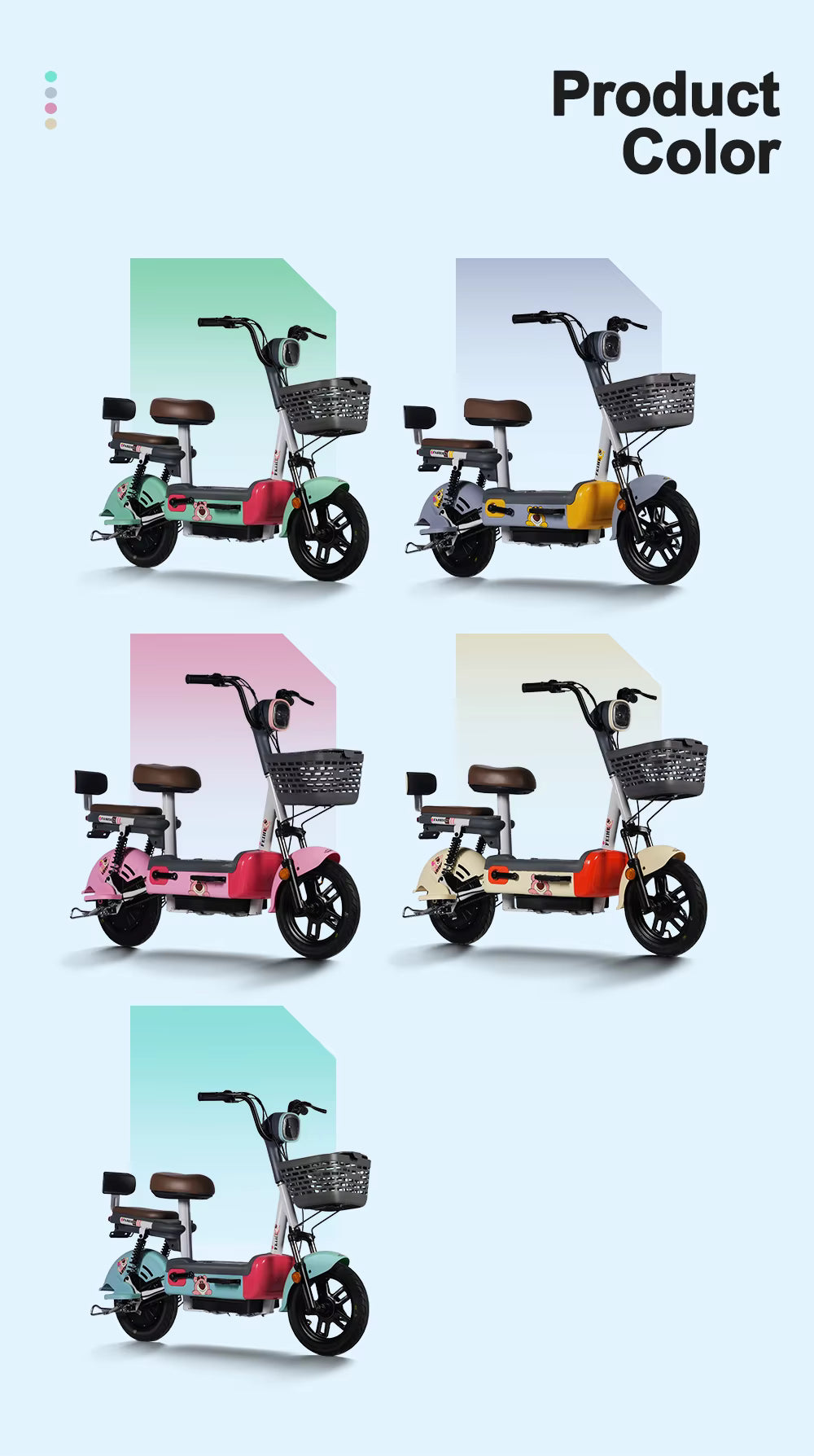 Scooter électrique.
