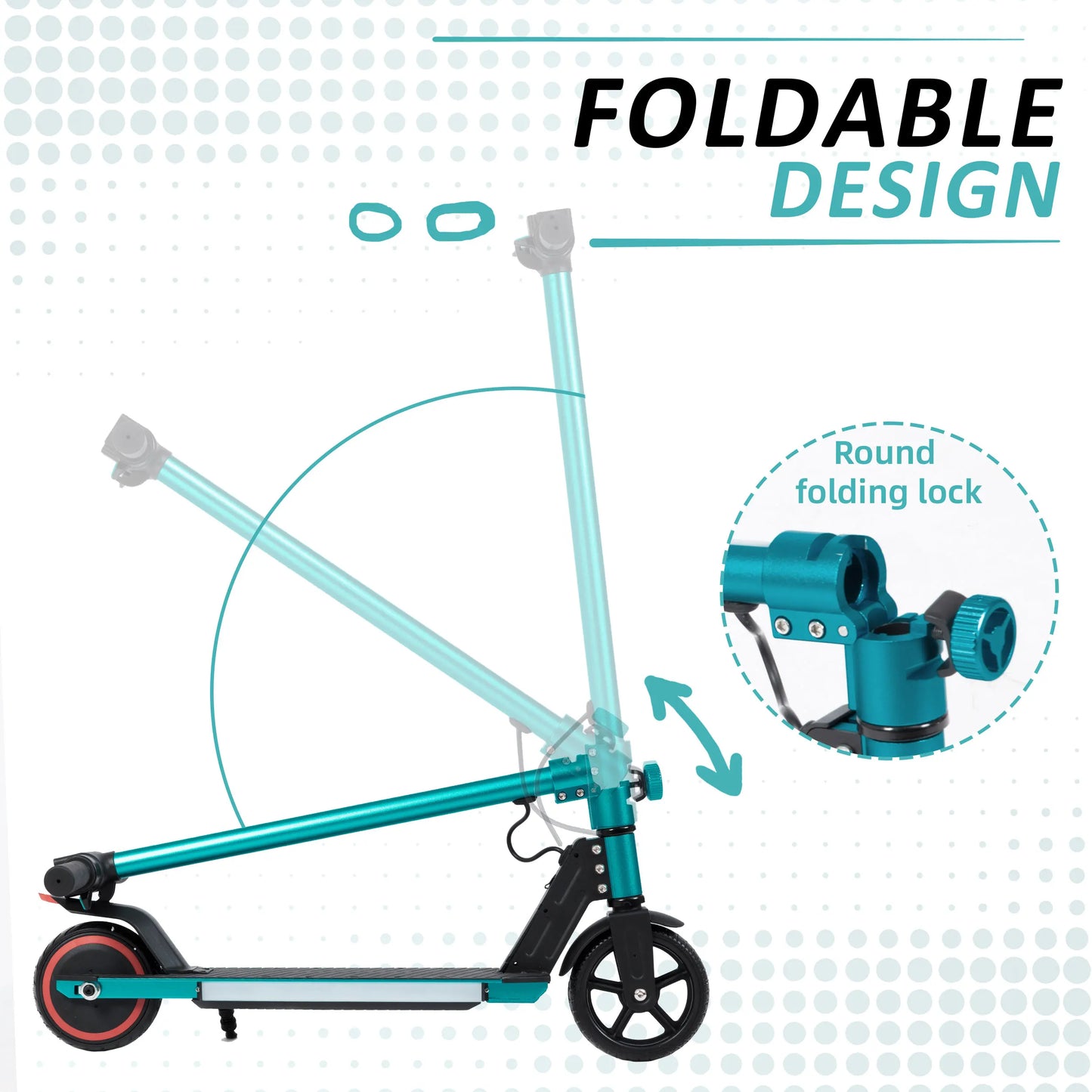 Trottinette électrique 6-12 ans