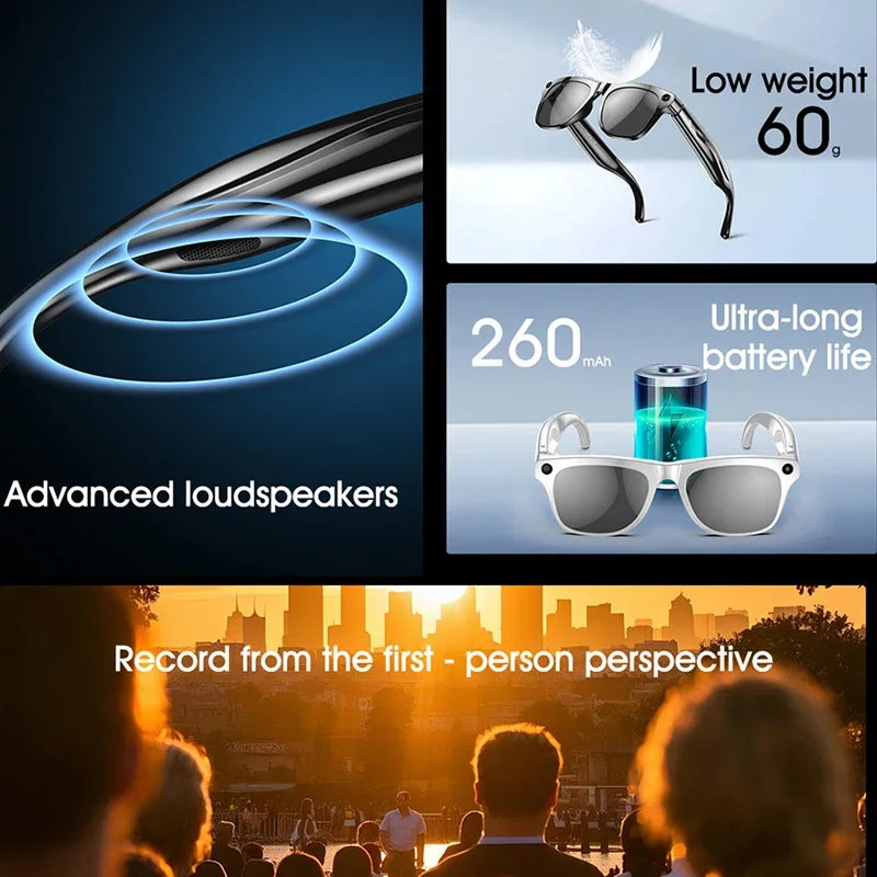 lunettes intelligentes Xiaomi 4K HD Chat GPT