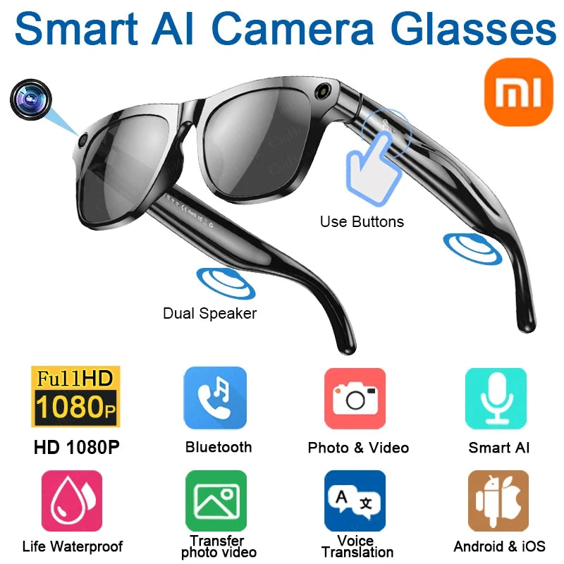 lunettes intelligentes Xiaomi 4K HD Chat GPT