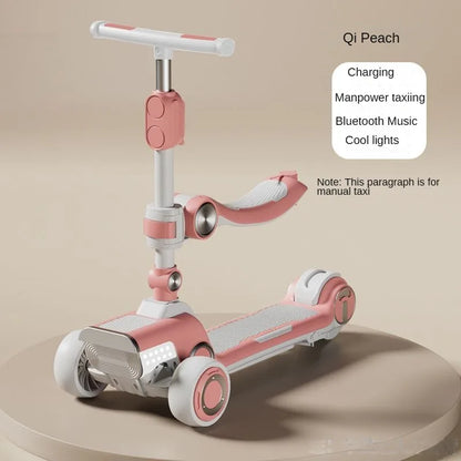 Trottinette électrique enfant de 4 à 8 ans
