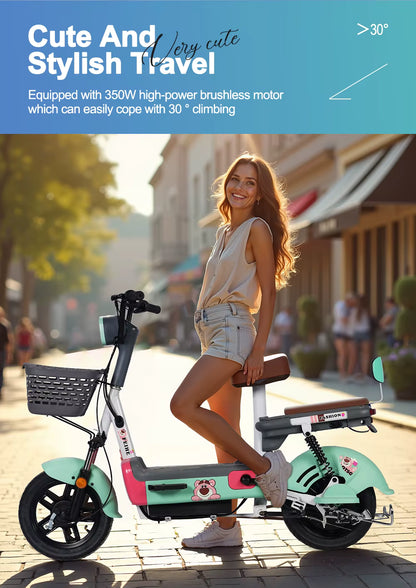 Scooter électrique.