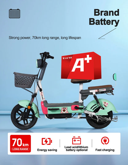 Scooter électrique.